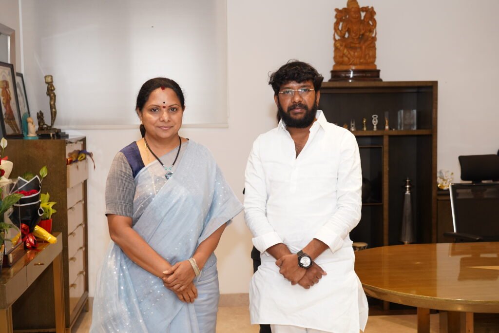 కల్వకుంట్ల కవిత హామీ.. ఉత్సాహంతో మేడి నరేష్