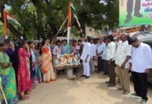 తెలంగాణ రక్షణ సేన ఆధ్వర్యంలో స్వాతంత్ర్య దినోత్సవ వేడుకలు: నకిరేకల్ నియోజకవర్గం ఇంచార్జ్ మేడి నరేష్